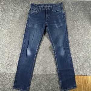 Levis 511 Jeans Mens 30x32 Blue Slim Fit Medium Acid Wash American Denim Pants